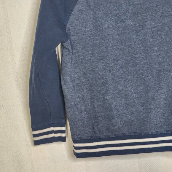 Athletic Works Blue Cove Heather Cotton Poly Crewneck Boys Sweatshirt Size M 8 - Picture 11 of 16